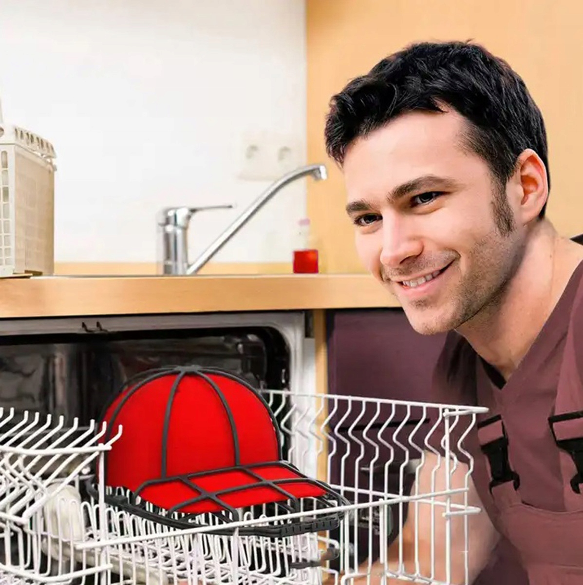 ORGANIZER STELAŻ FORMA DO PRANIA CZAPKI Z DASZKIEM BEJSBOLÓWKI DA36 Model DA36