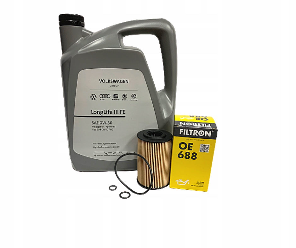 

Filtr Oleju 1,6 2,0 Tdi +olej Vw 0W30 Longlife III