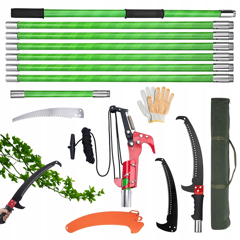 Silná Pila Zahradní Nůžky S Teleskopickým Tyčovým Míčem 8 M Ruční Ostrá