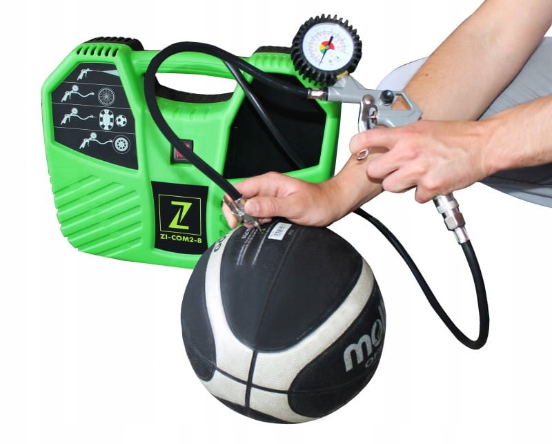 Kompresor walizkowy ZIPPER ZI-COM2-8 + GRATISY Marka Zipper