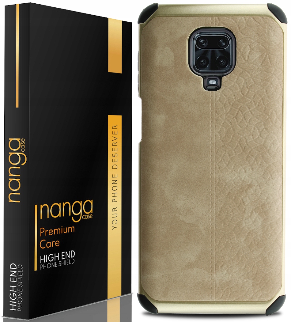 

Etui Soft Hybrid Luxus Do Redmi Note 9 Pro Gold