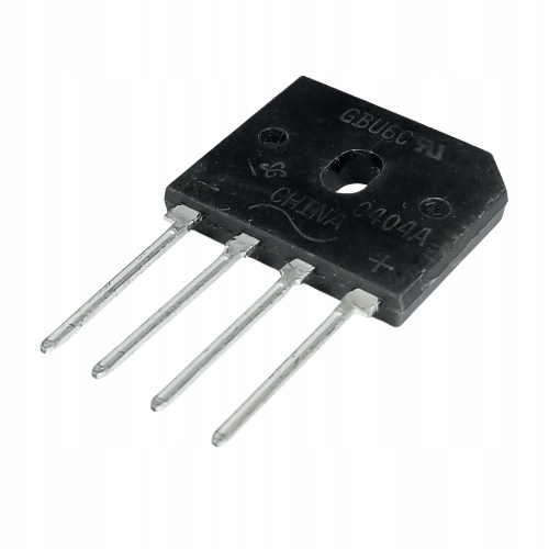 Mostek prostowniczy GBU6C 150V, 6A, Vishay