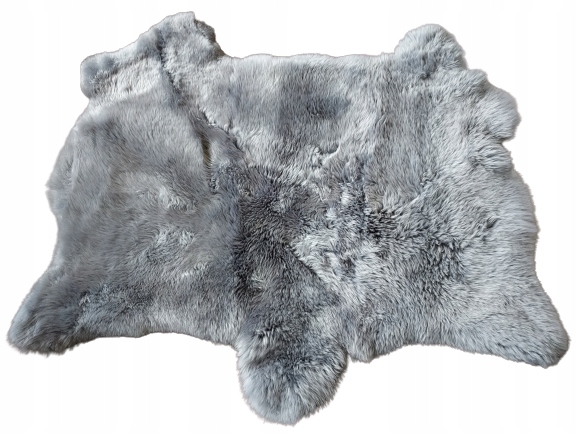 Dizajnový moderný koberec z prírodnej ovčej kože