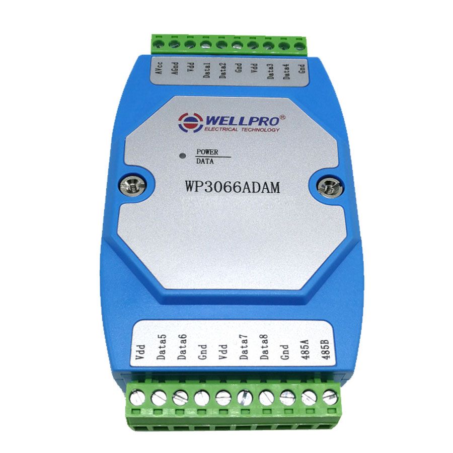 WP9065ADAM 4T4DI4DO 4 kanałowy pomiar temperatury