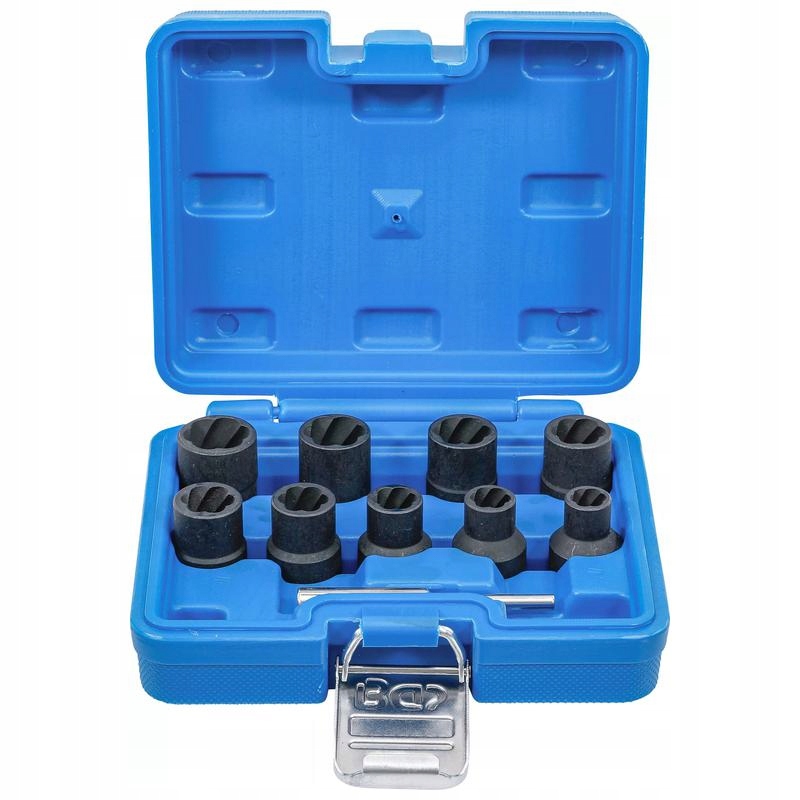 Sada spirálových nástrčných klíčů pro šroubováky 12,5 mm (1/2") 10-19 mm Bgs