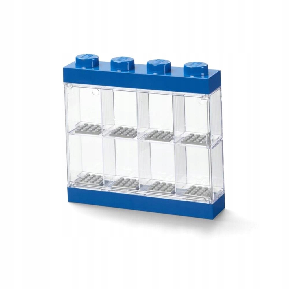 Lego (r) Vitrína Pro 8 Minifigurek, Modrá