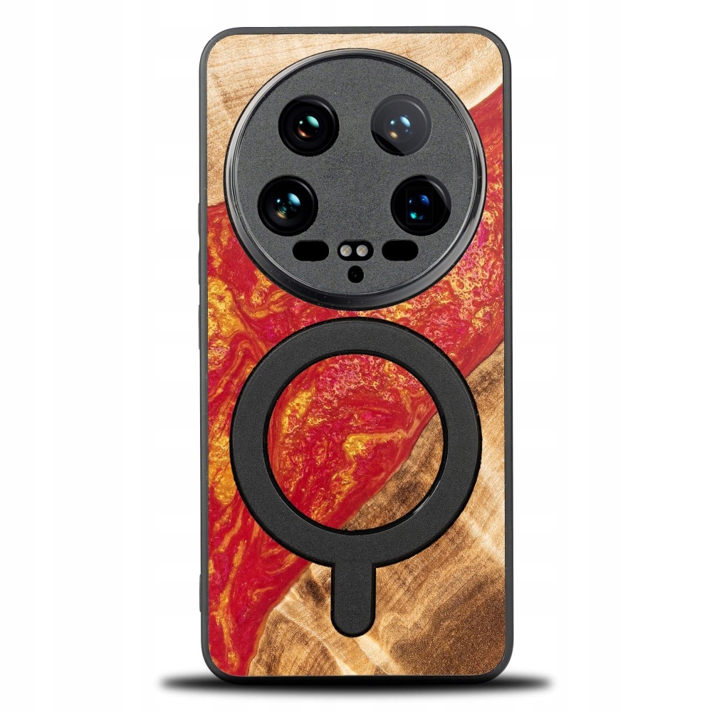 Pouzdro Bewood Unikátní pro Xiaomi 14 Ultra Neony Paříž s MagSafe