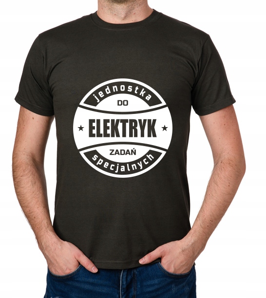 

koszulka Elektryk Dla Elektryka Prąd