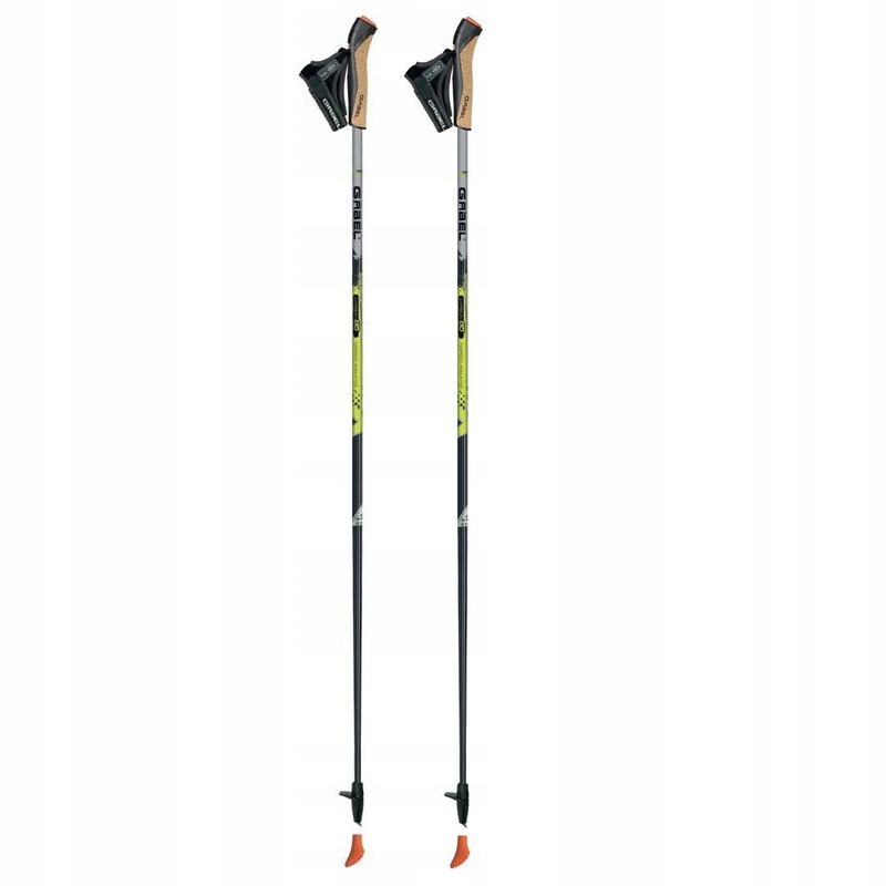 Kije Nordic Walking Gabel X-5 Black/yellow 105 CM