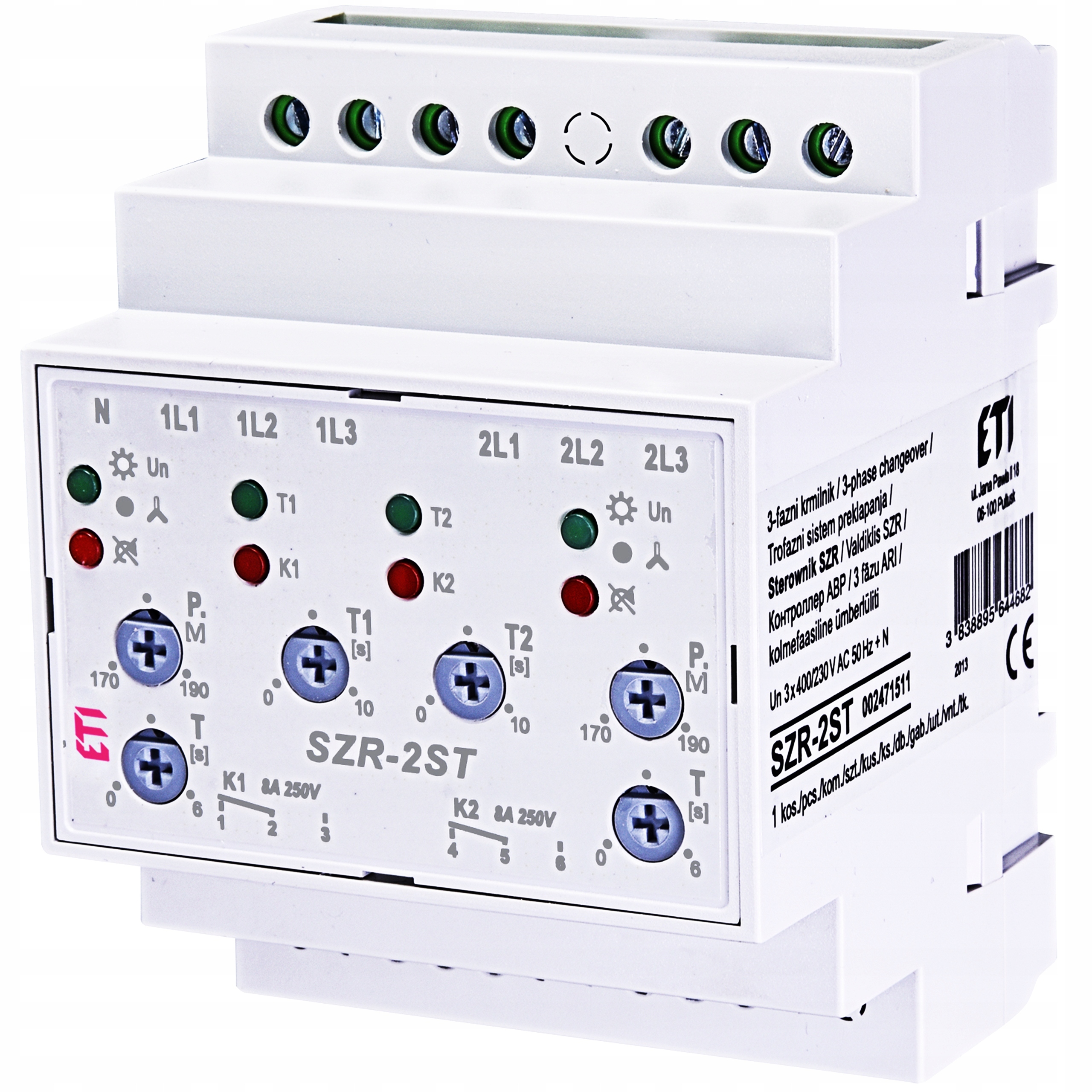 Relé Ovladač automatického zapnutí rezervy SZR-2ST 002471511 Eti