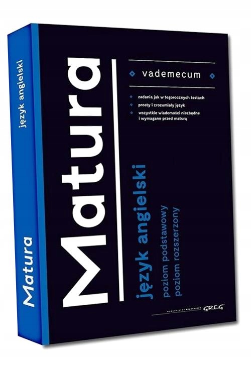 VADEMECUM MATURA 2021 JĘZYK ANGIELSKI ZPIR GREG DOROTA..