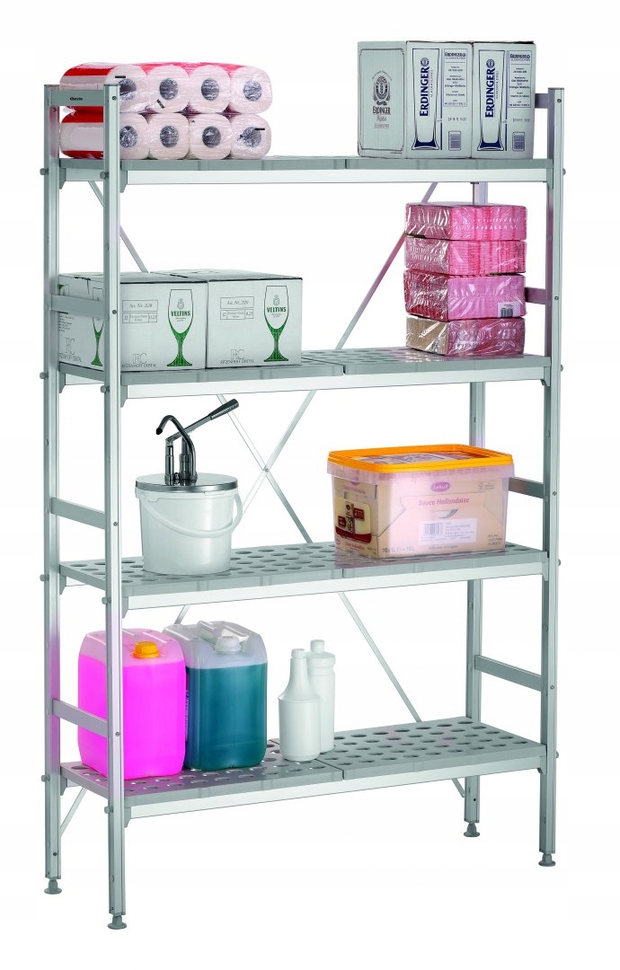 Skladový Regál Bartscher 603175 Zásuvný systém 180x114x36 cm Kovový