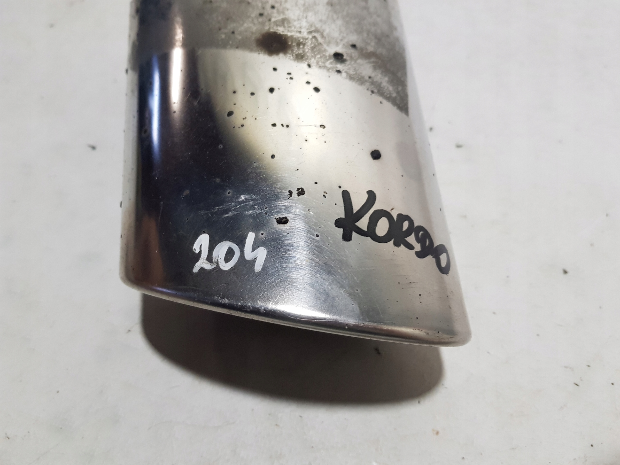 TERMINALE dello scarico MERCEDES W204 sinistra