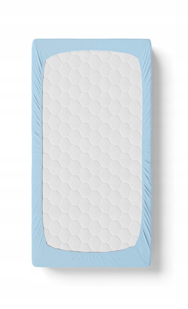 BAWEŁNIANE Prześcieradło z Gumką 100x200 cm + 20 cm JERSEY 100% BAWEŁNA Szerokość produktu 100 cm