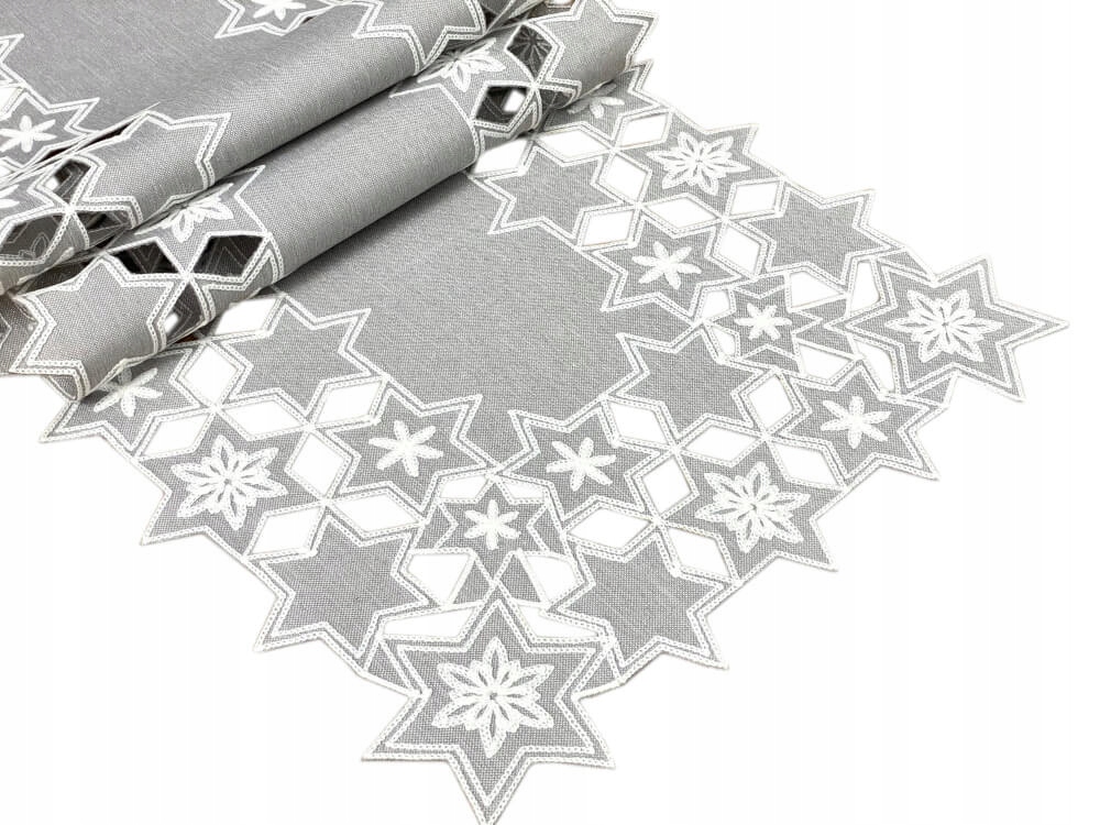 

Bieżnik Świąteczny 40x174 cm Gwiazdki