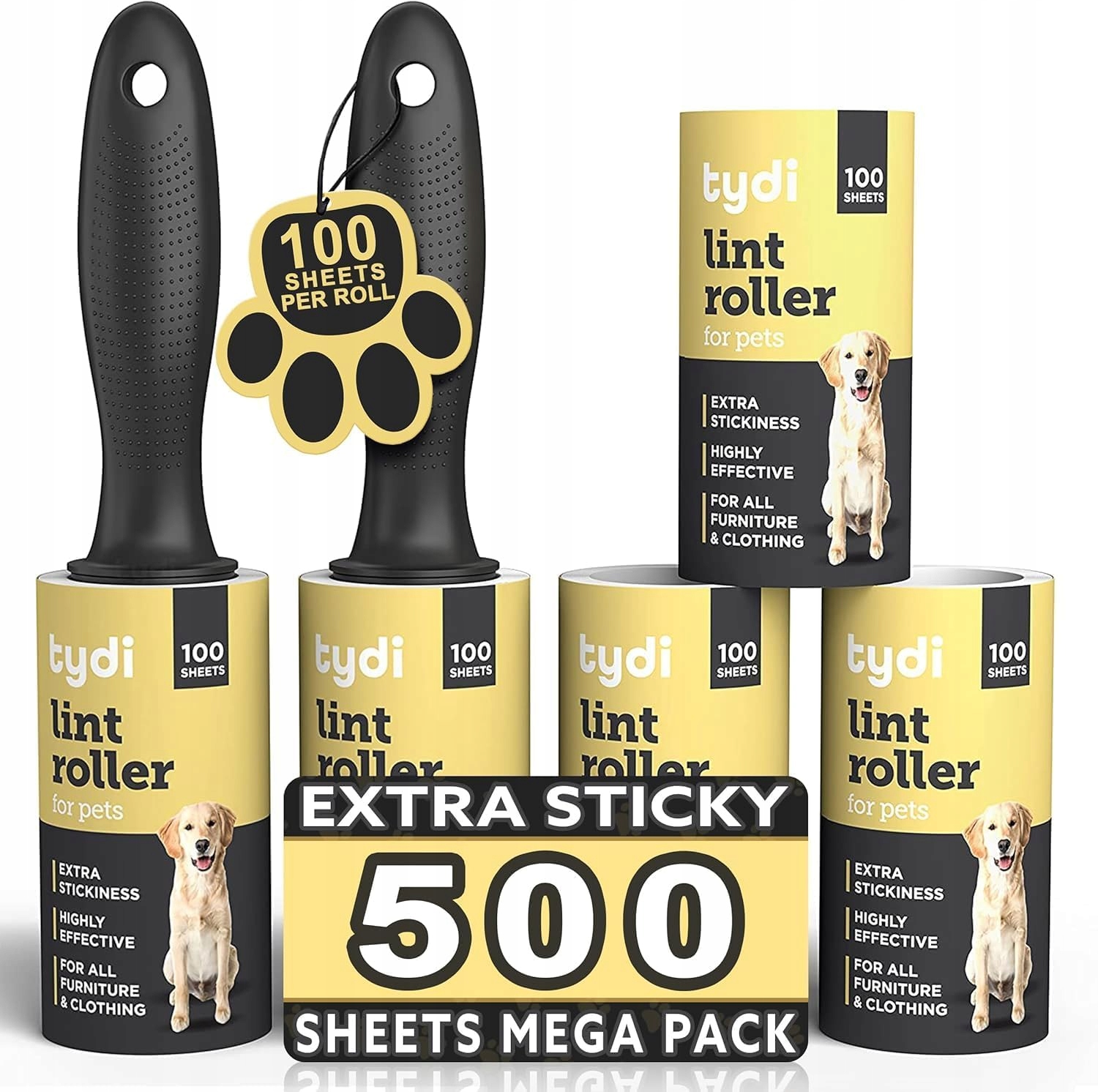 Levně Tydi Váleček na zvířecí chlupy extra lepkavý, klimaticky neutrální oblečení