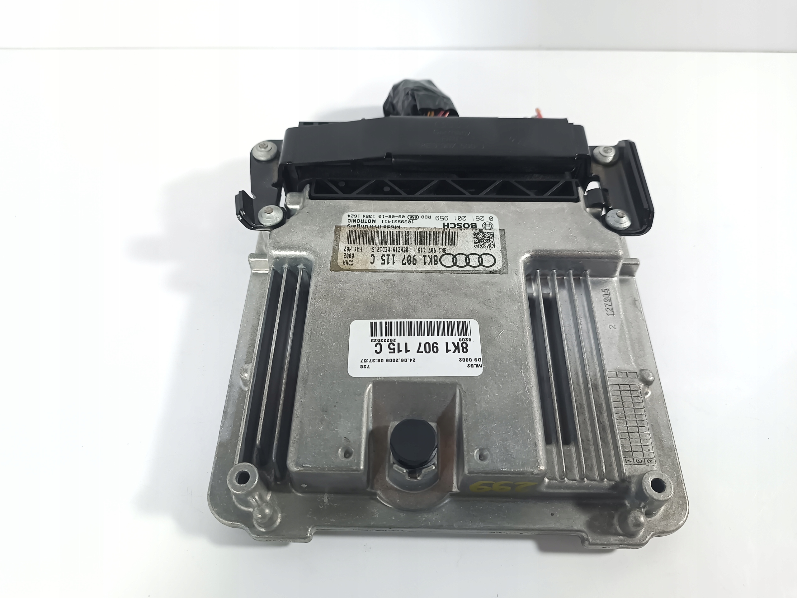 Audi A4 B8 08-12 Computer Bedienteil DES MOTORS OE 8K1907115C