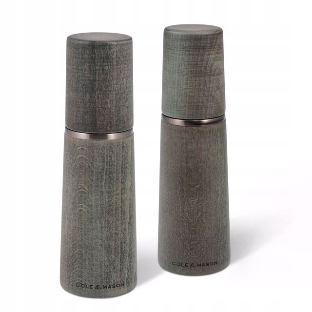 Darčeková sada mlynčeka na soľ a korenie Marlow Dark Grey Precision+