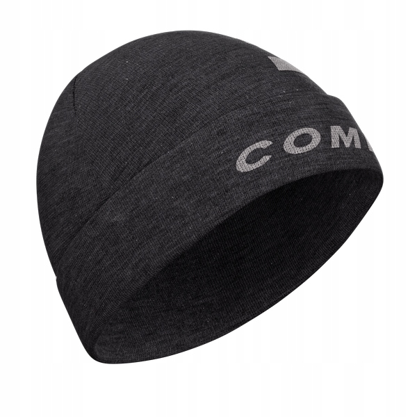Czapka Zimowa Compressport do Sportu i Na co Dzień Casual Beanie Czarna