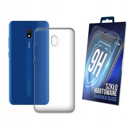

Etui Przezroczyste Szkło do Xiaomi Redmi 8A Case