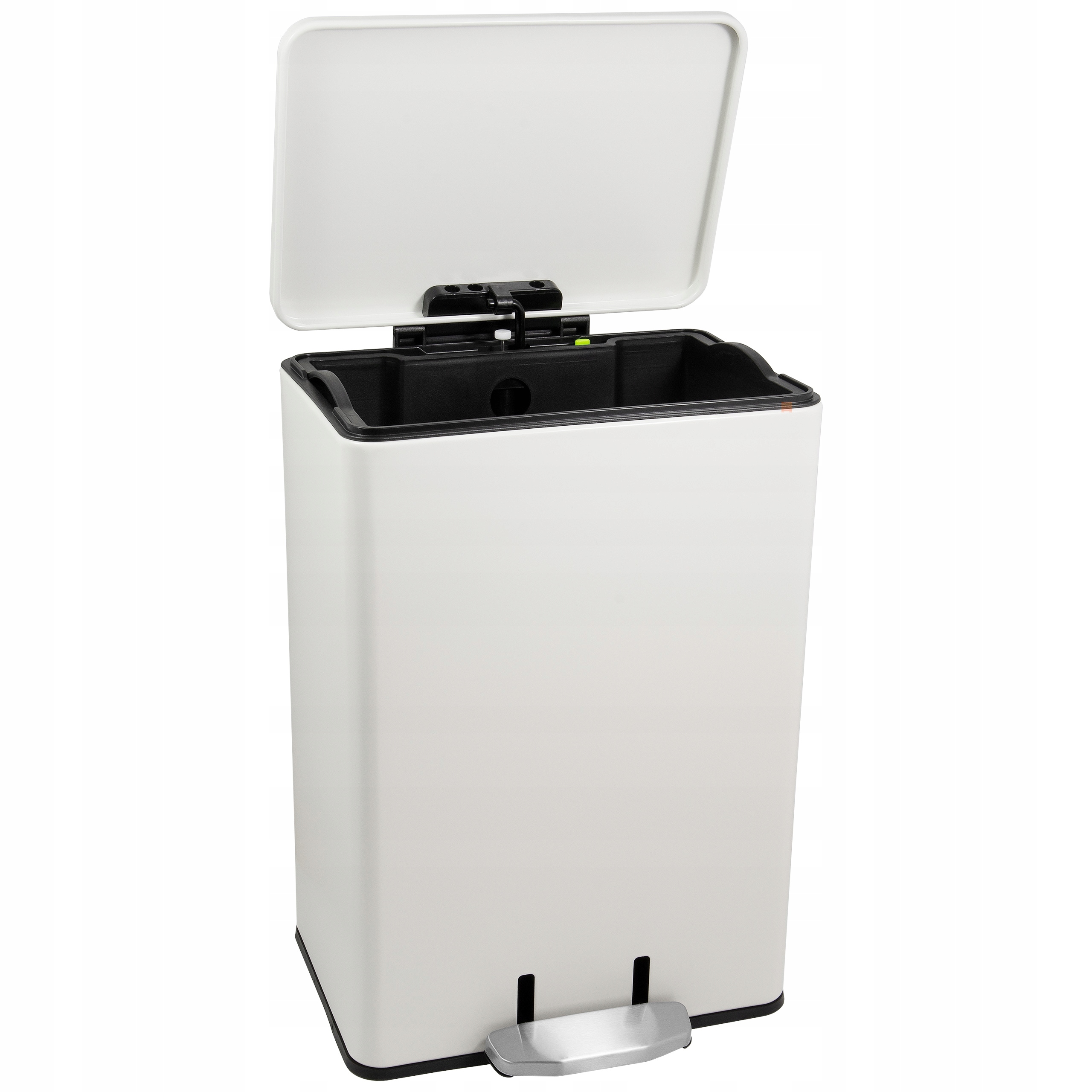 Kosz pojemnik na śmieci 12L z pedałem biały Emuca
