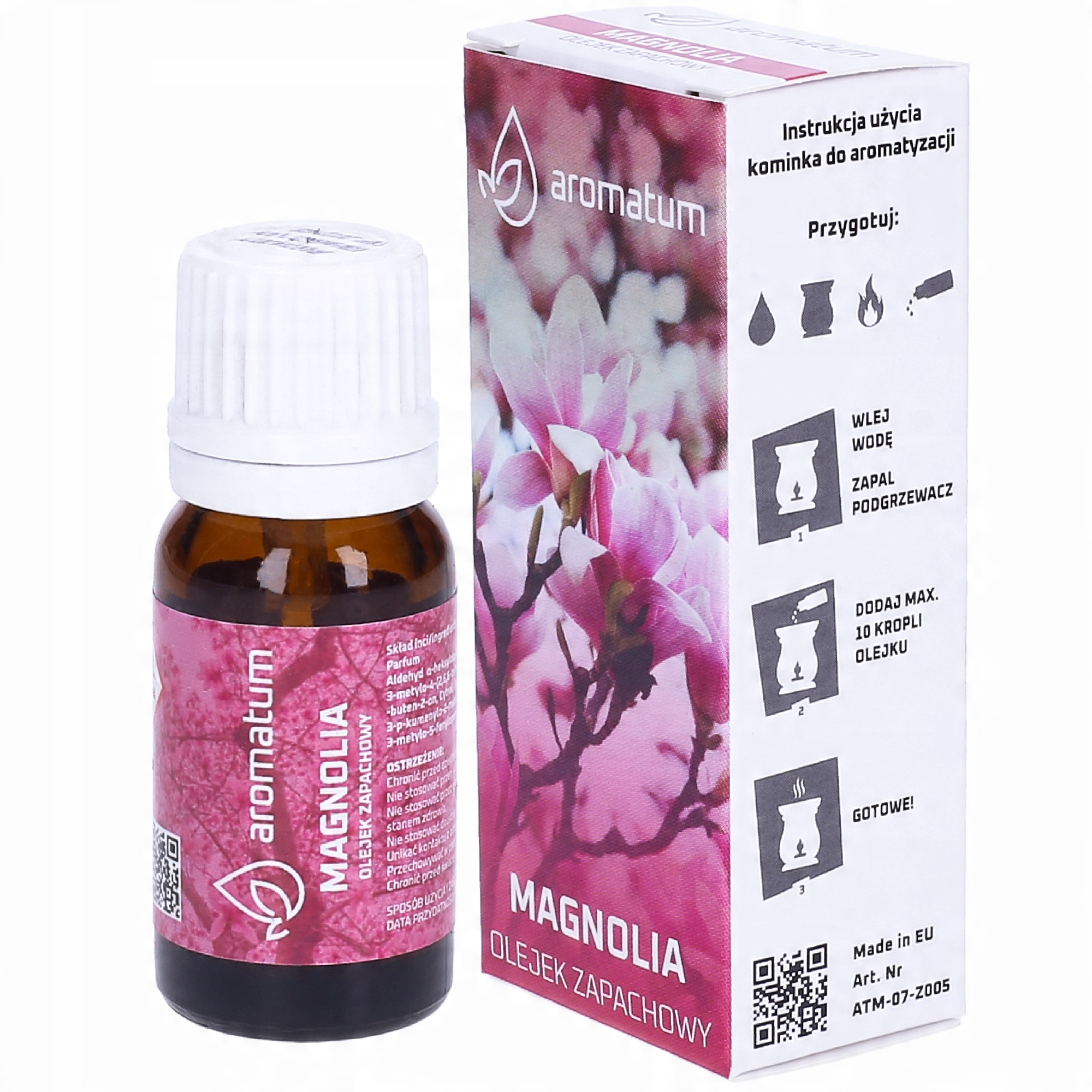 

Olejek eteryczny zapach Kwitnącej Magnolii 12 ml