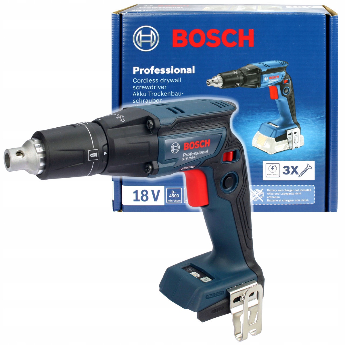 

Wkrętarka Gtb 185-LI Bosch do płyt Gk