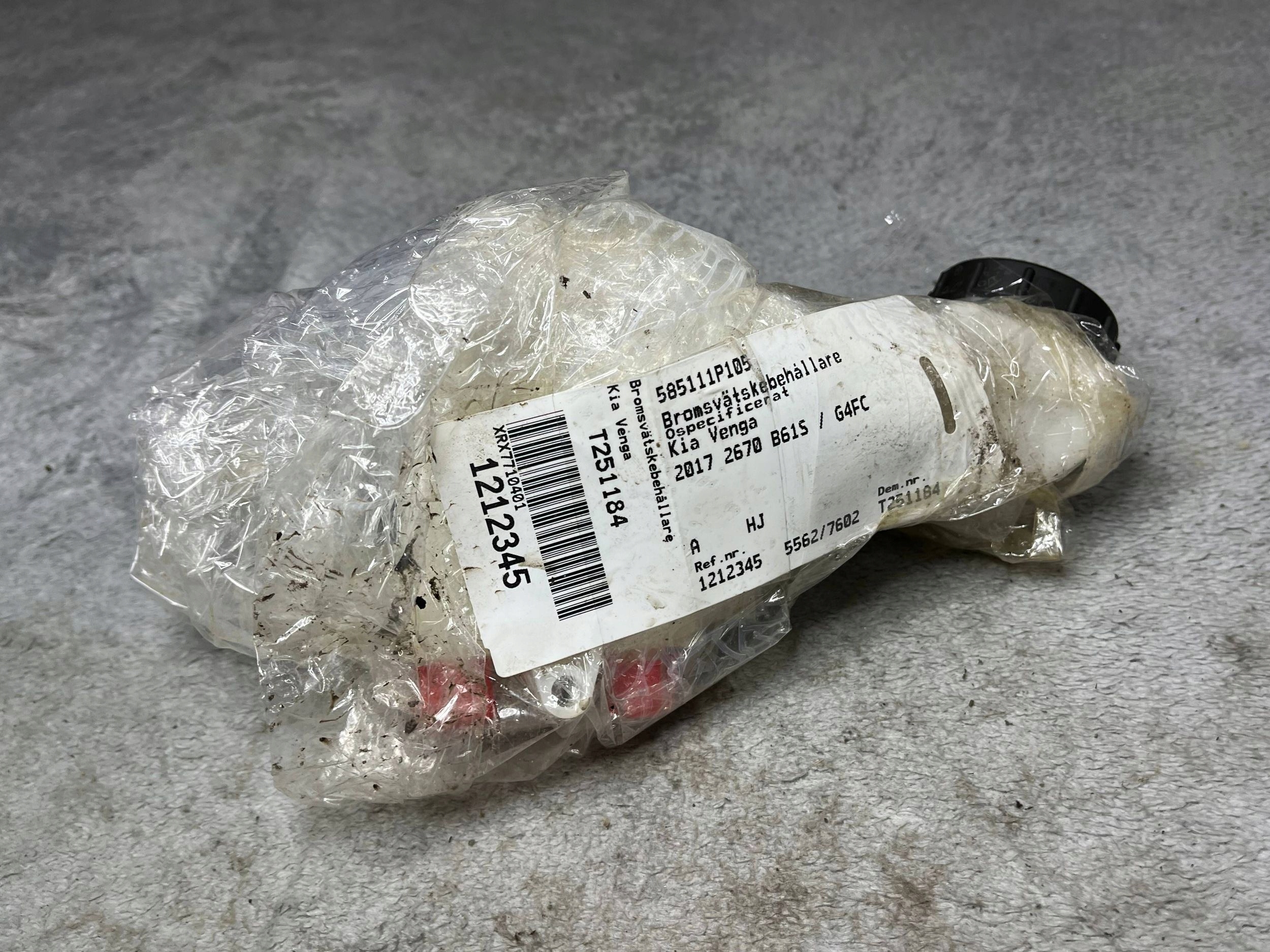 Behälter des Gasses Brems- KIA Venga 585111P105