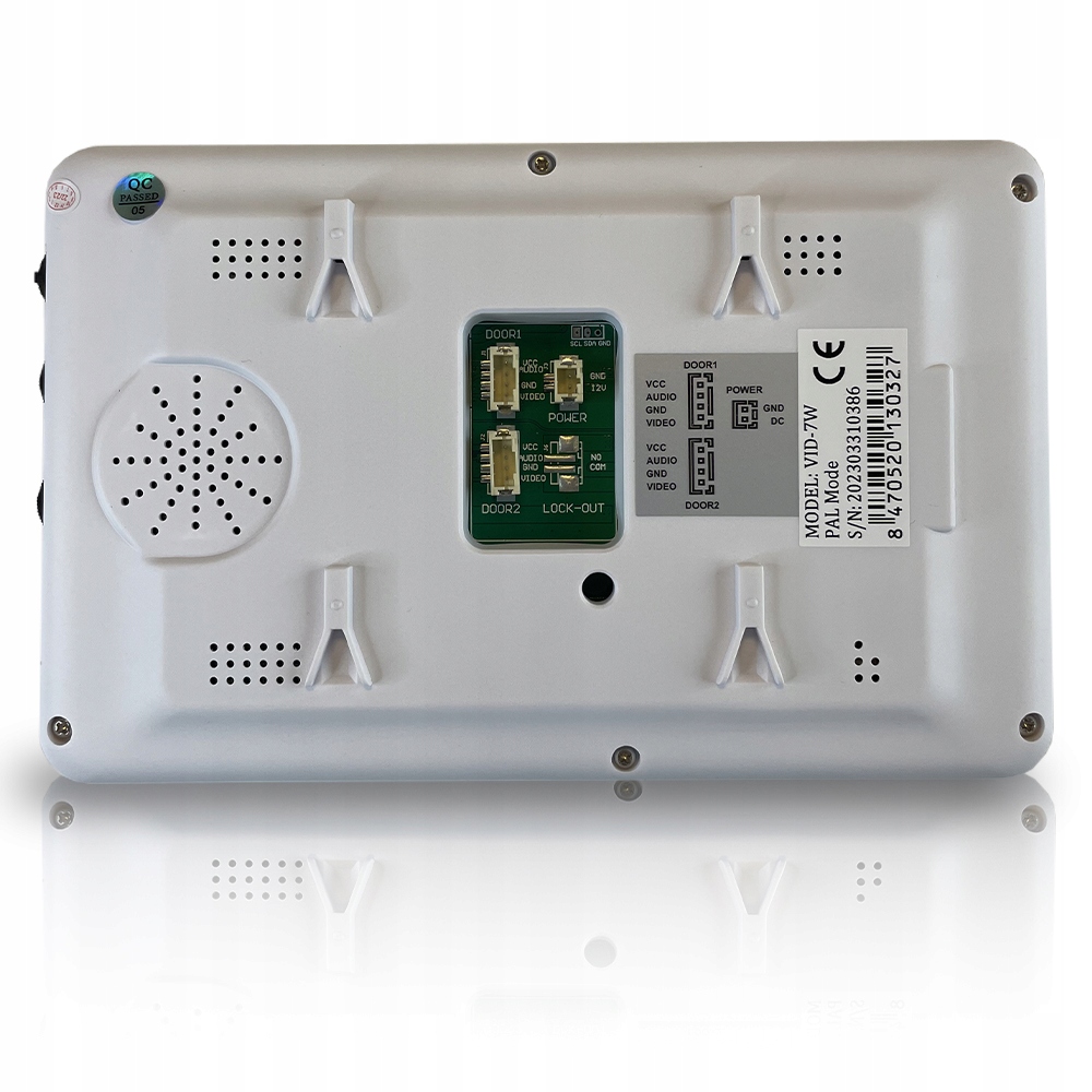 Wideodomofon MIA VID-7W - Bezpieczeństwo i wygoda Rodzaj domofonu Jednorodzinny