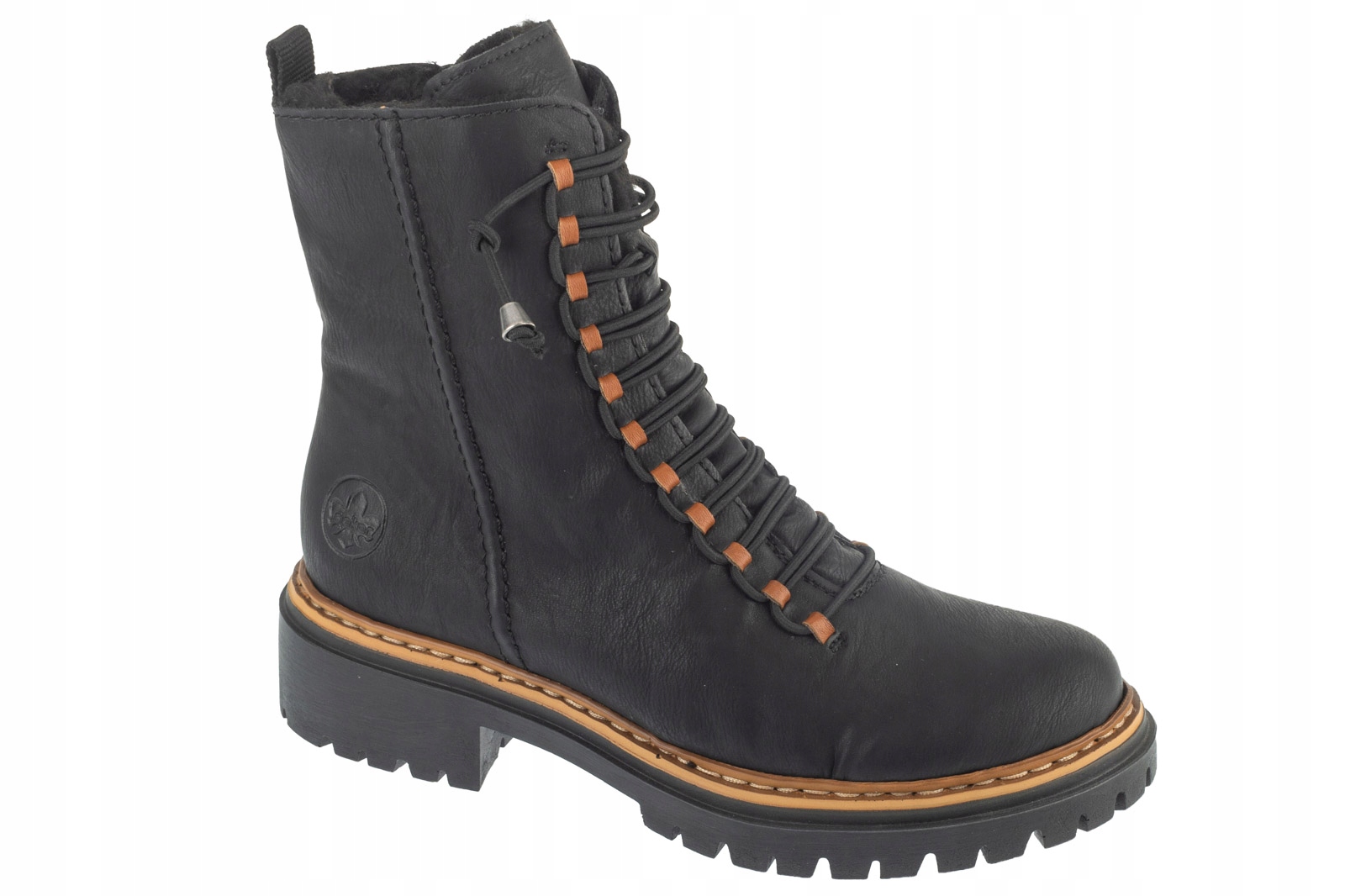 Rieker Kotníkové boty [37] Dámské boty Černé