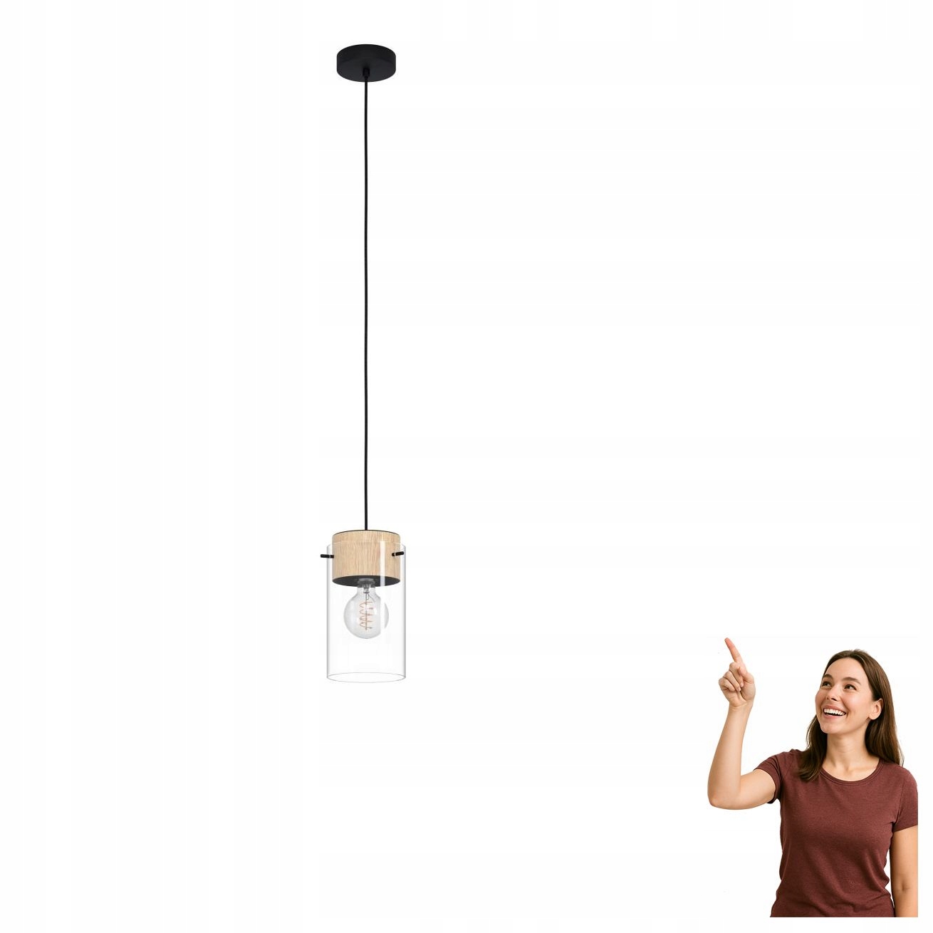 Závesná lampa Madreselva 43545 Eglo