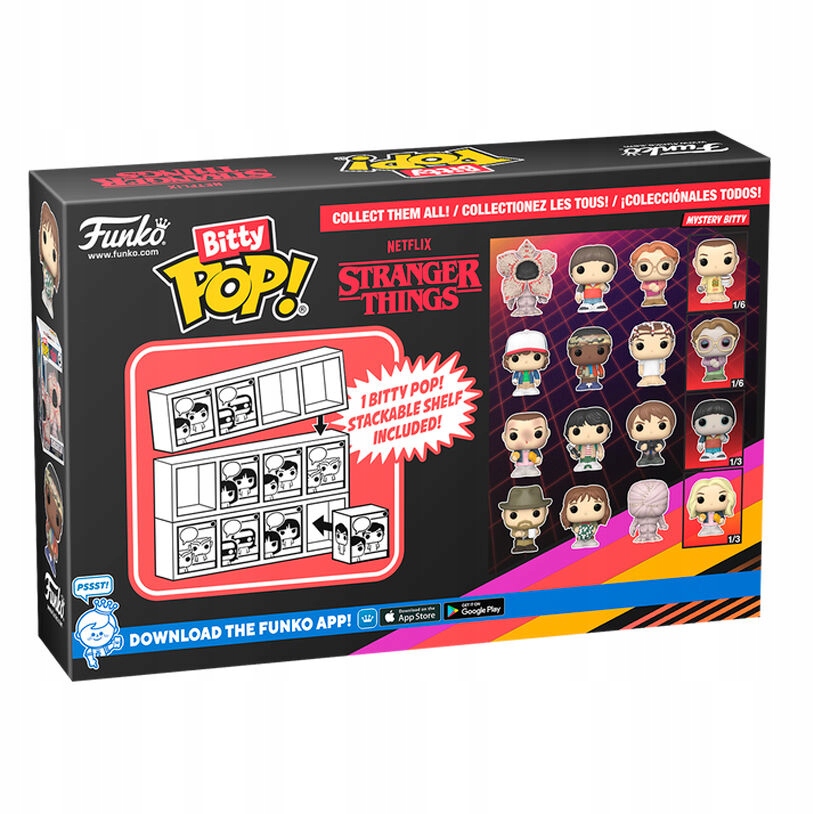 ORIGINÁLNE Funko Bitty POP! Stanger Things Season 1 - Hopper 4PK Značka Funko Pop!