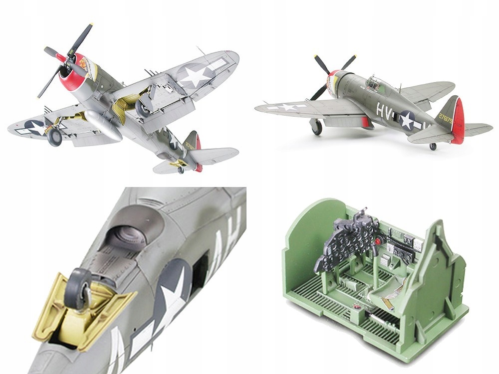 1/48 P-47D Thunderbolt Razorback Tamiya 61086 Rodzaj samoloty