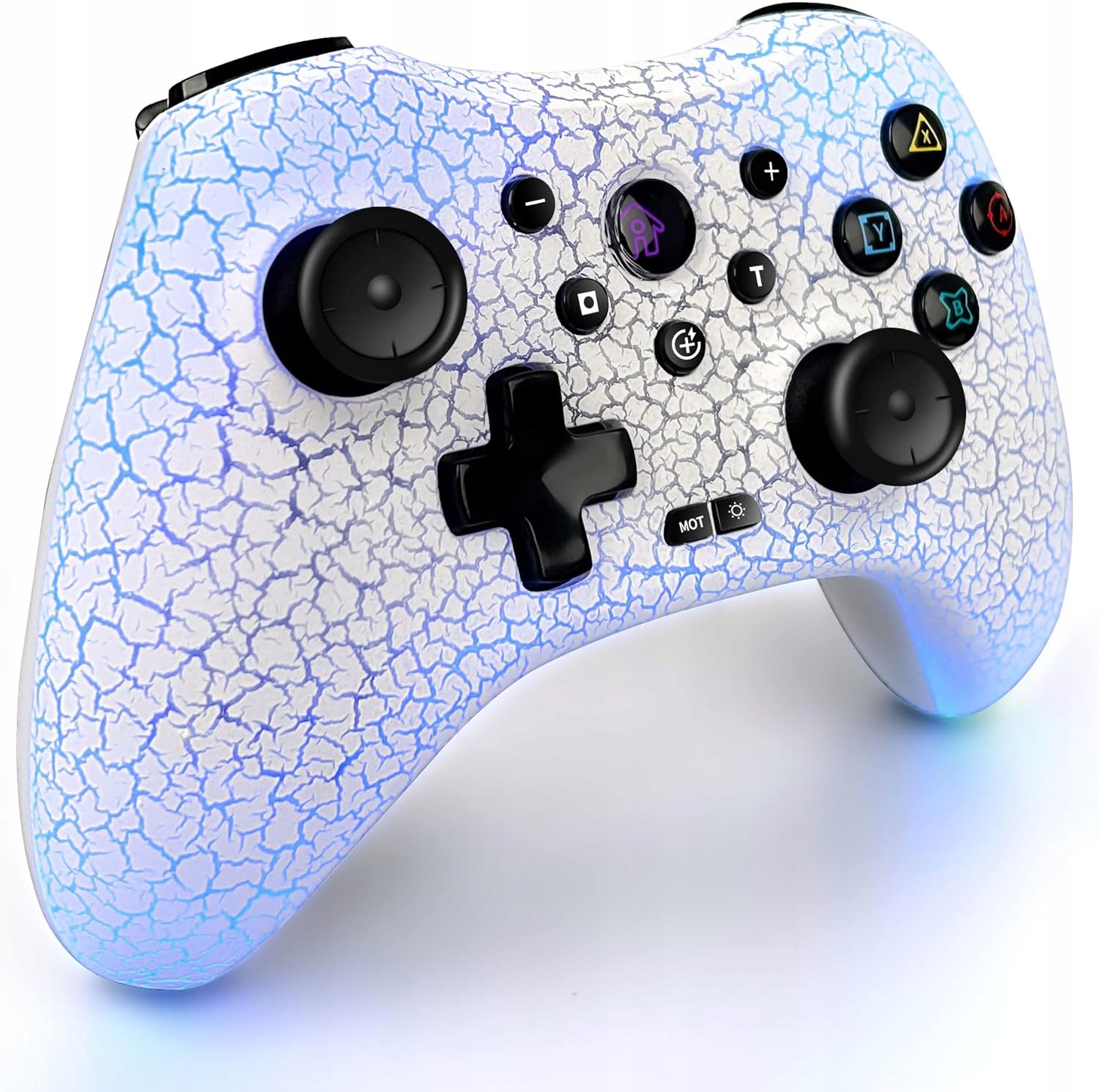 Bezdrátový Ovladač Pro Konzoli Nintendo Switch Lite Oled Pc Svítící