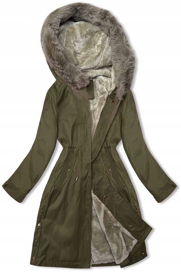 Parka Na Kožešině 5 M3180 Army M (38)