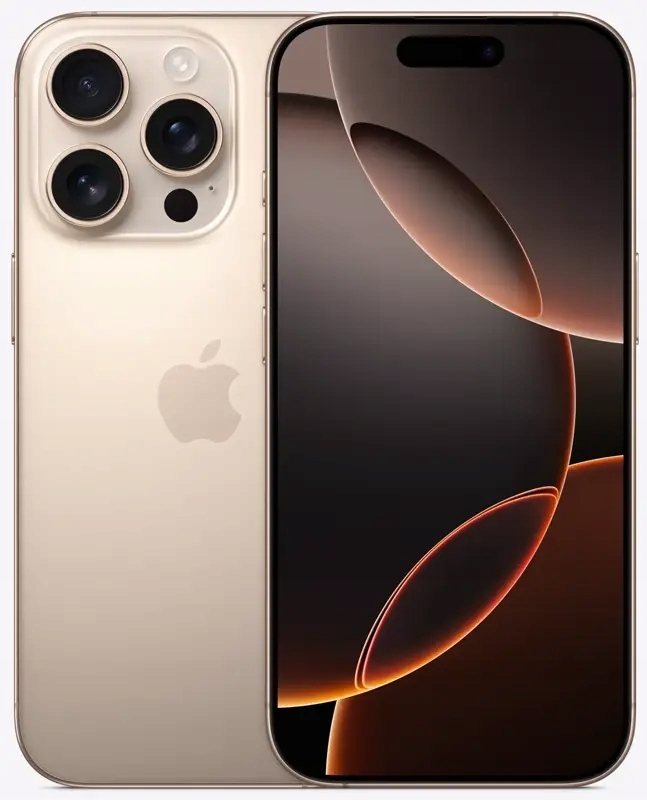 Smartfon Apple iPhone 16 Pro 8 GB / 256 GB 5G złoty TYTAN PUSTYNNY