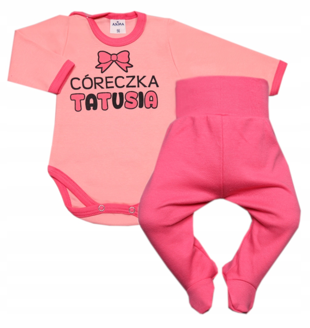 

Komplet niemowlęcy body+półśpiochy 68 Córeczka