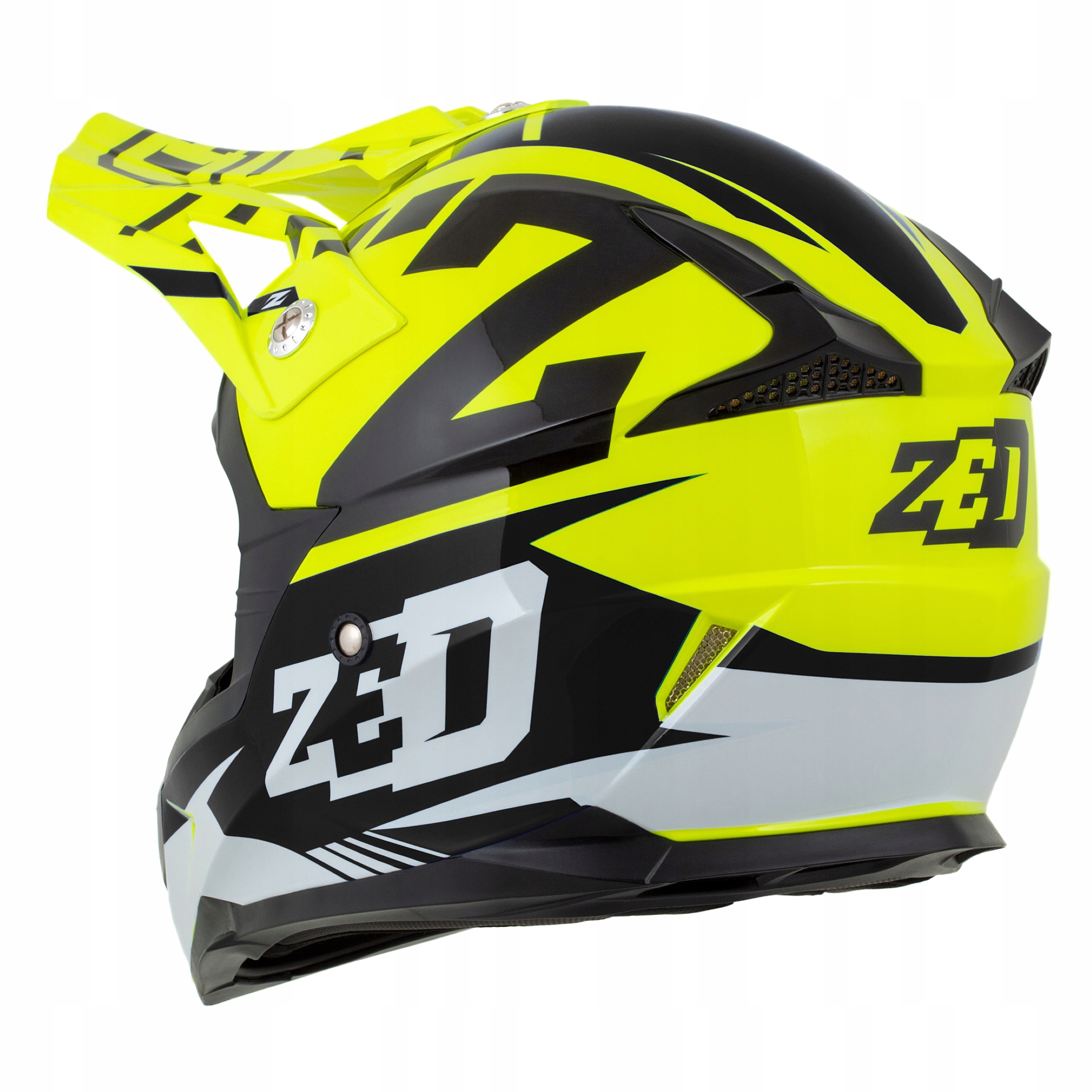 ZED X.1 KASK CROSS MOTOCYKLOWY GOGLE KOMINIARKA L Model X1.9 ZED CROSS