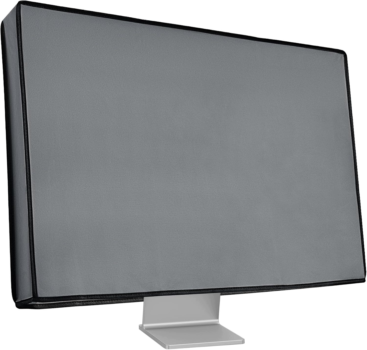Pokrowiec na monitor 27-28 cali szary osłona przeciwpyłowa na ekran Pc
