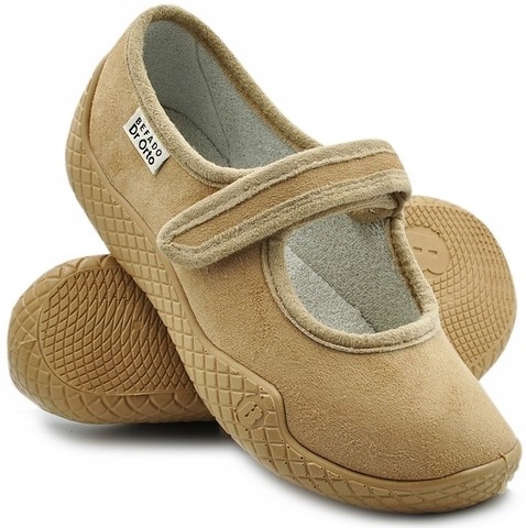 

Kapcie Domowe Dr Orto Zdrowotne Damskie Beżowy