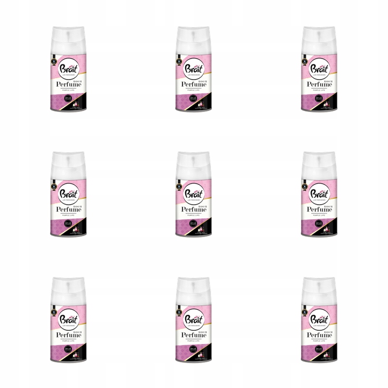Osvěžovač vzduchu Brait Purple Lips 250 ml X9