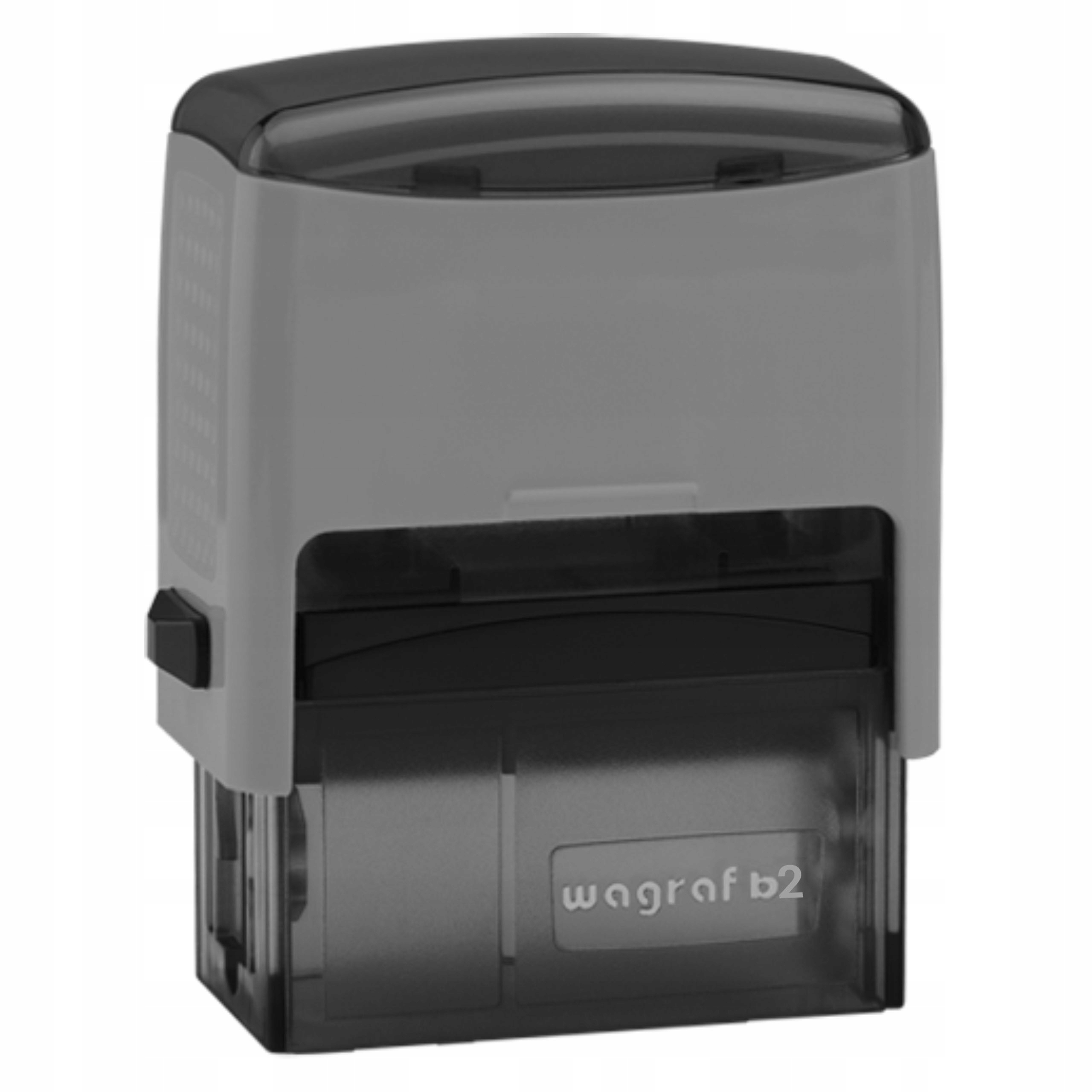 PIECZĄTKA WAGRAF B2s DO 4 LINII FIRMOWA IMIENNA BIUROWA PROJEKT + GUMKA Stan opakowania oryginalne