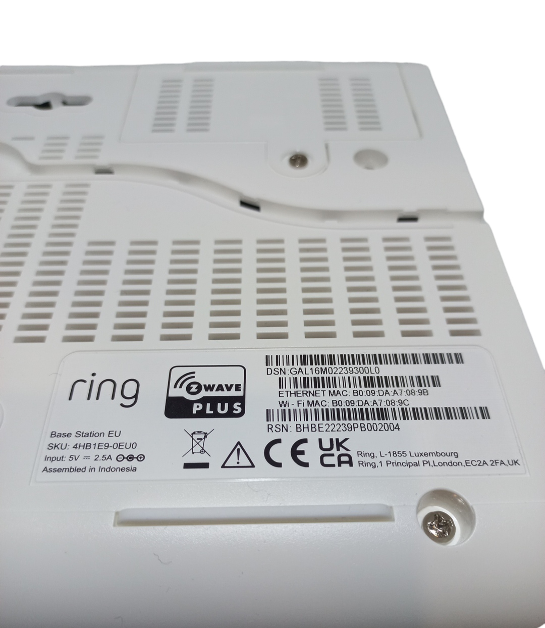 Alarmowy system domowy RING Alarm (2 generacji) Typ alarmu bezprzewodowy