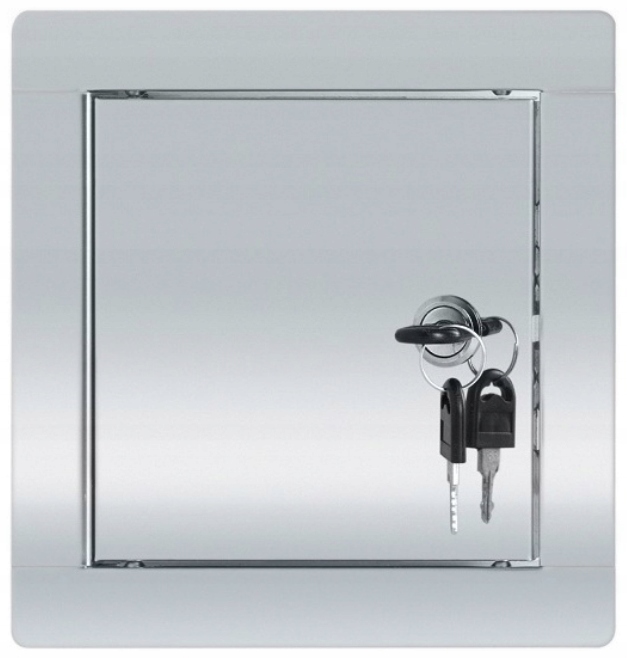 

Drzwiczki Rewizyjne Metalowe Zamek 20x20cm Polskie