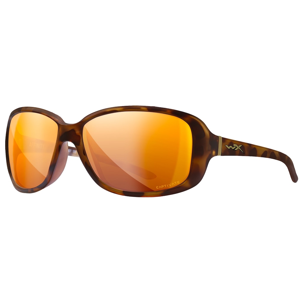 Okulary damskie Wiley X Affinity Captivate Polarized Bronze Mirror