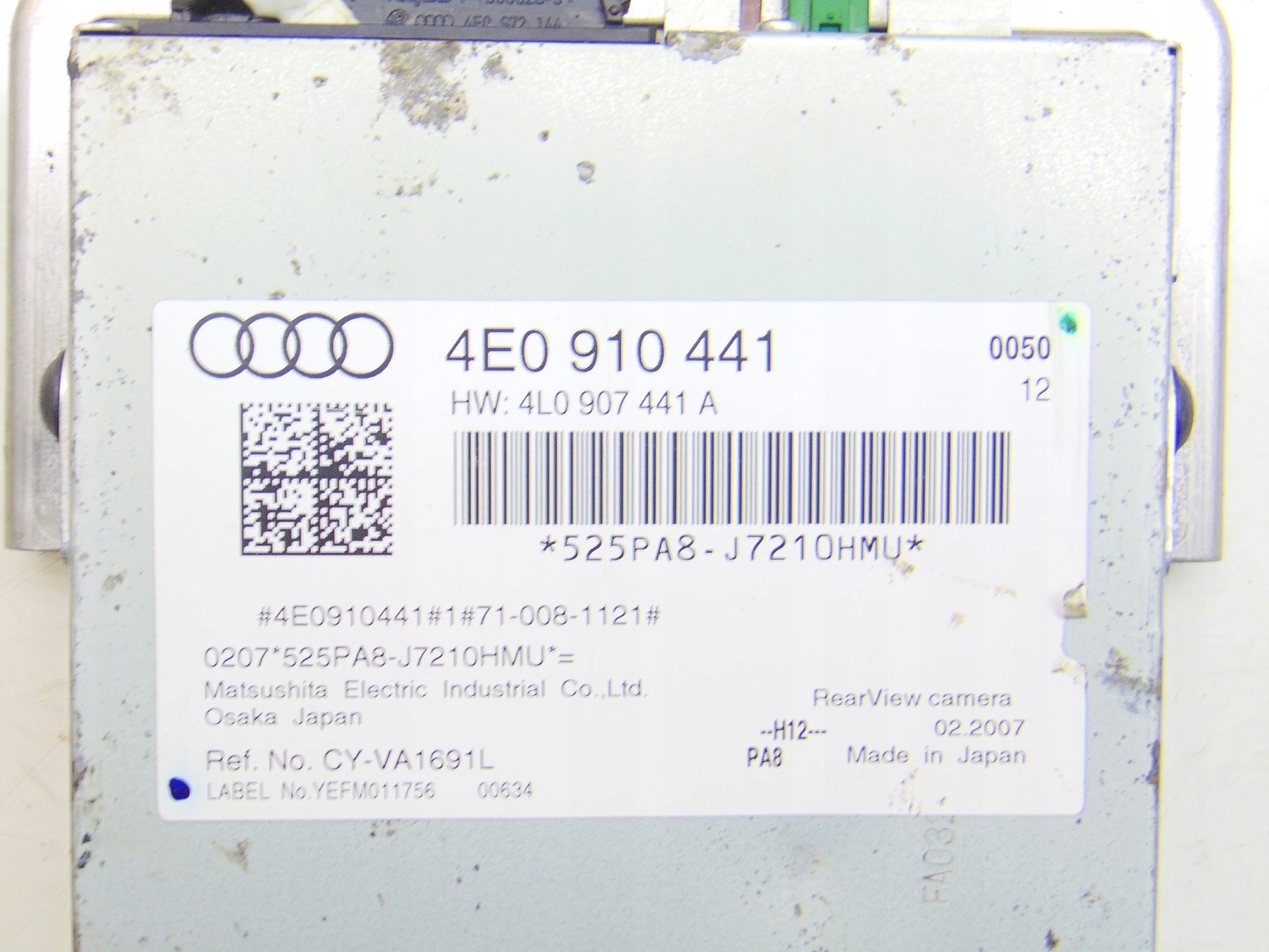 modulo Centralina KAMERY AUDI A8 D3 LIFT 4E0910441