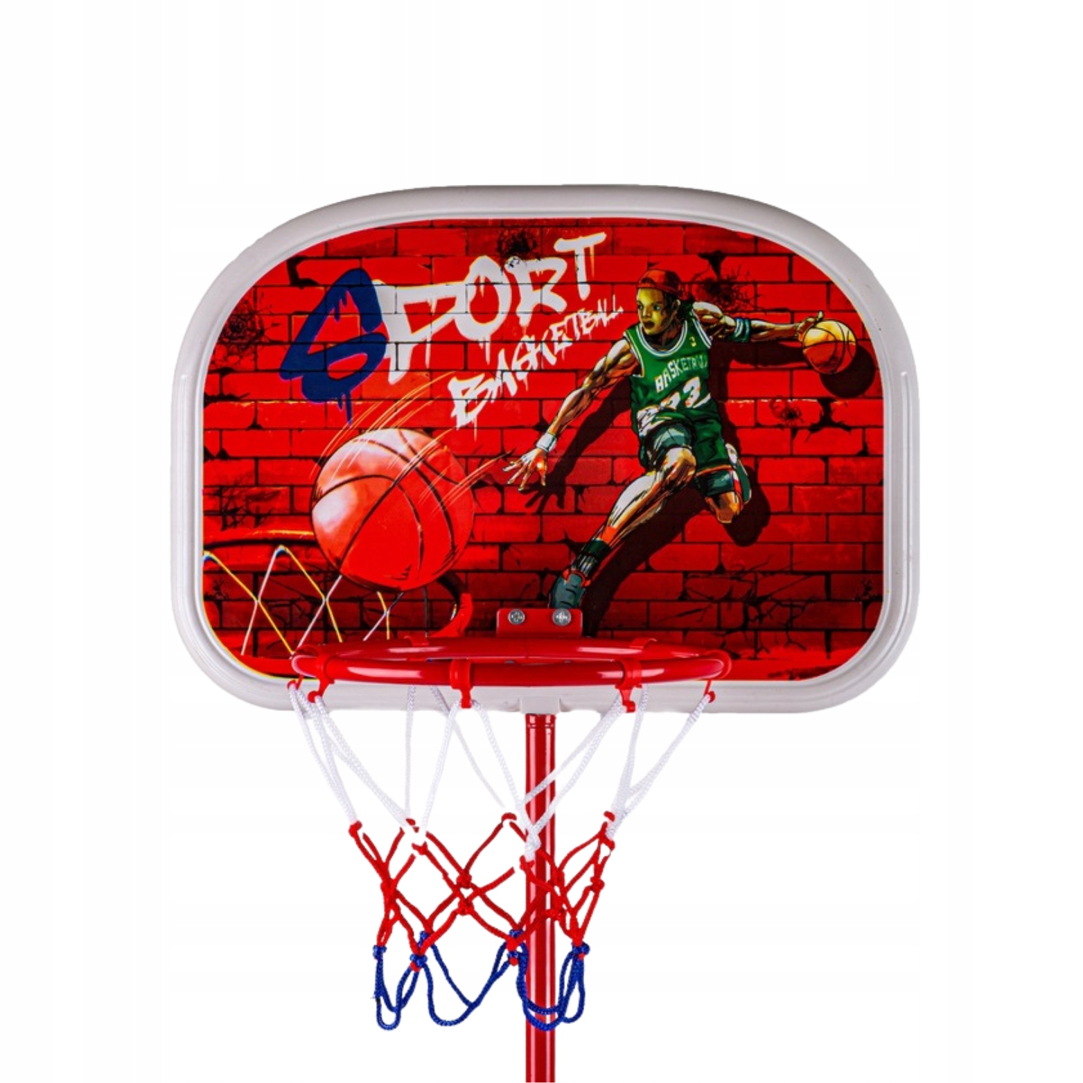 Zestaw 2W1 Tarcza Do Gry W Rzutki Koszykówka Pompka Piłka Do Koszykówki Rodzaj zestaw do koszykówki