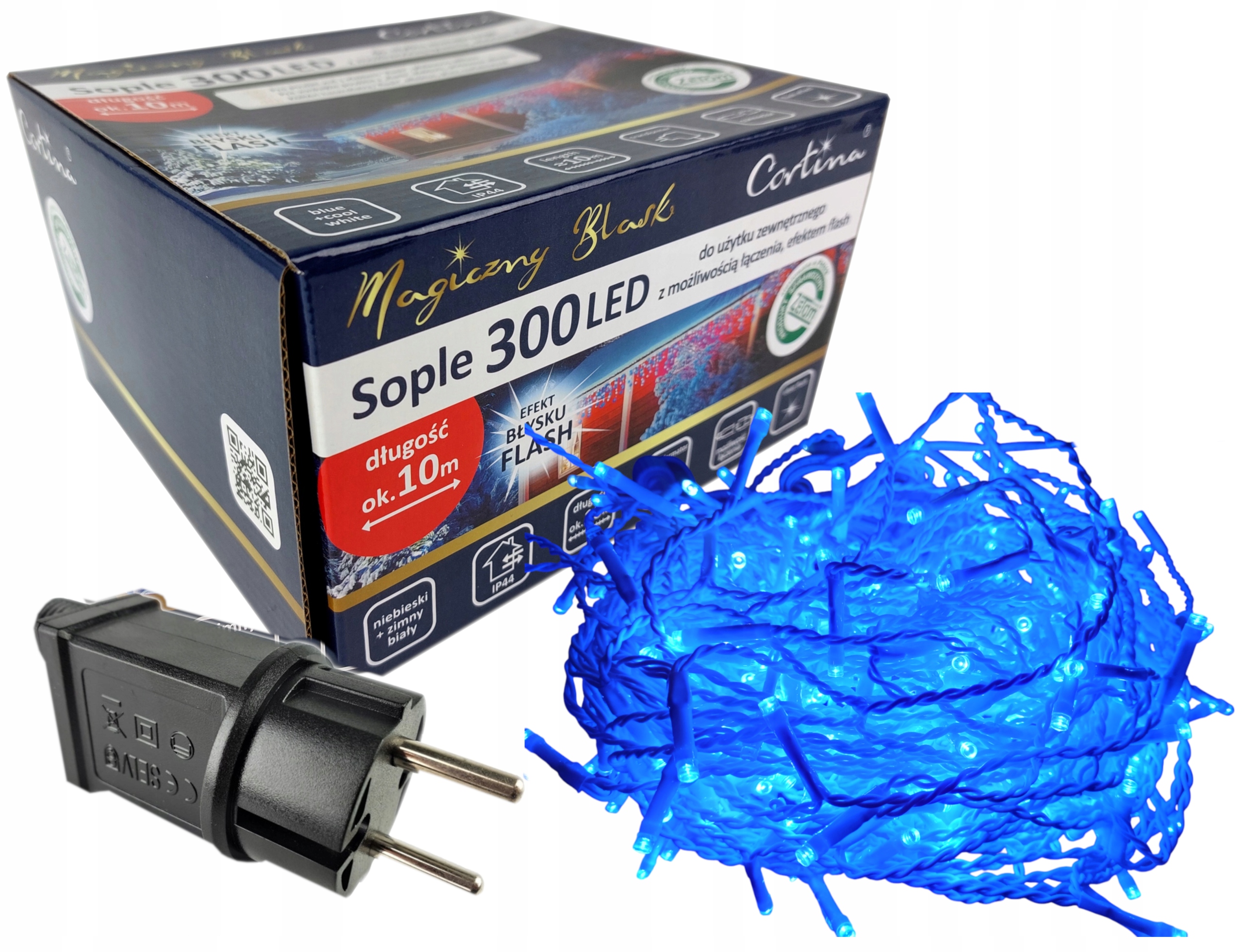 Vánoční Osvětlení Na Stromeček 300 Led Flash Venkovní Vnitřní Vánoční Osvětlení