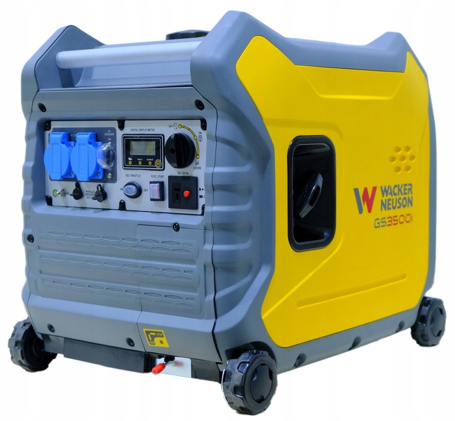 Agregat prądotwórczy Wacker Gs 3500 Gi 3,3kW inverter czysta sinusoida