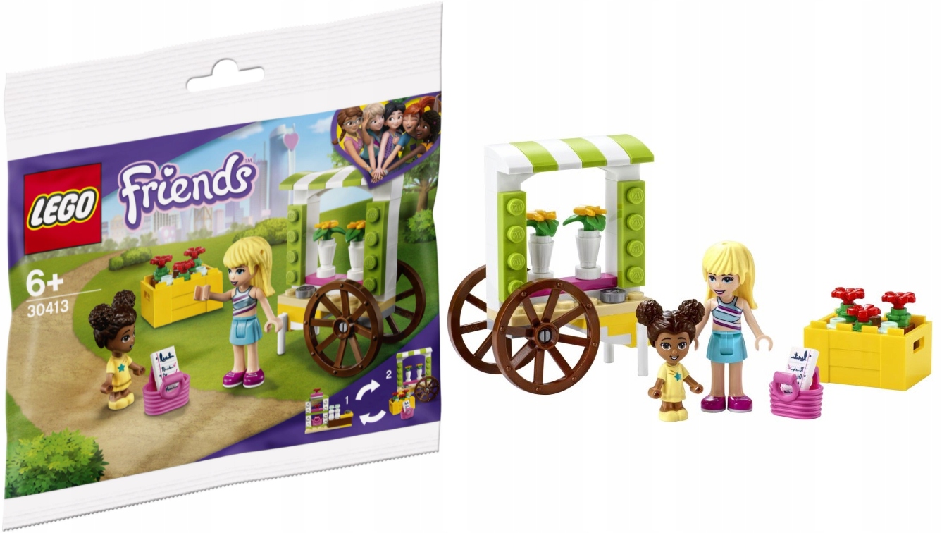 

Lego Friends Wózek z kwiatami 30413